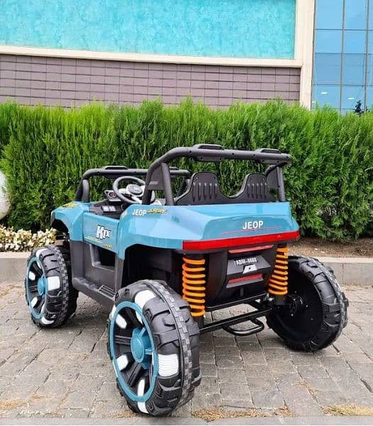 4×4 Kids Ride on Jeep Ultra Large 2 Seater Remote Controlled & Self 3