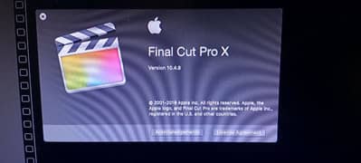 FINAL CUT PRO X FULL SOFTWARE PURCHASED FROM UK EDITING SOFTWARE 0