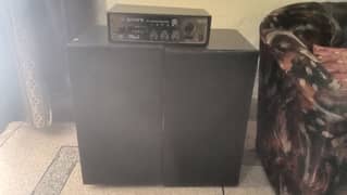 10'inch speaker with amplifier very good sounds