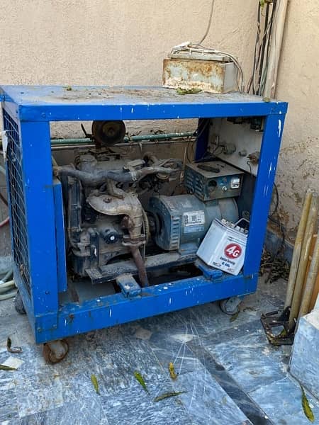 used janraitor 3.5 kw only gas opreator ready to use just start 1