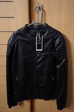 Lee Cooper Jacket Leather/Leather Jacket/Men Formal Jacket (Trendy)