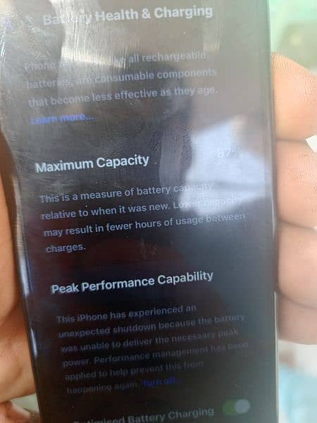 I phone xs 512 GB panel change battery health 87% 03006574152 contact 5