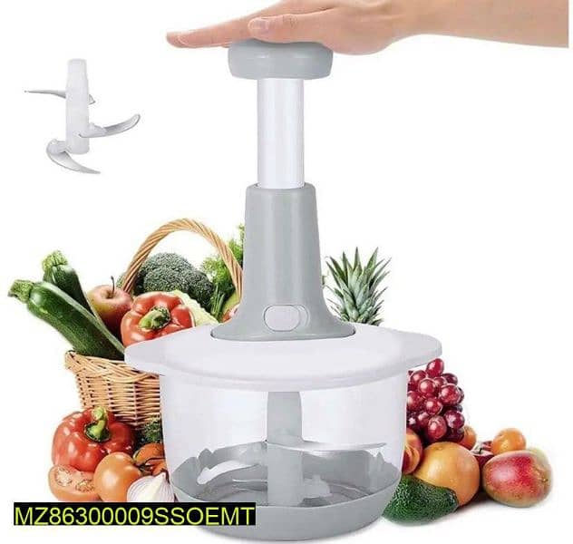 Mini cup manual food processor 0