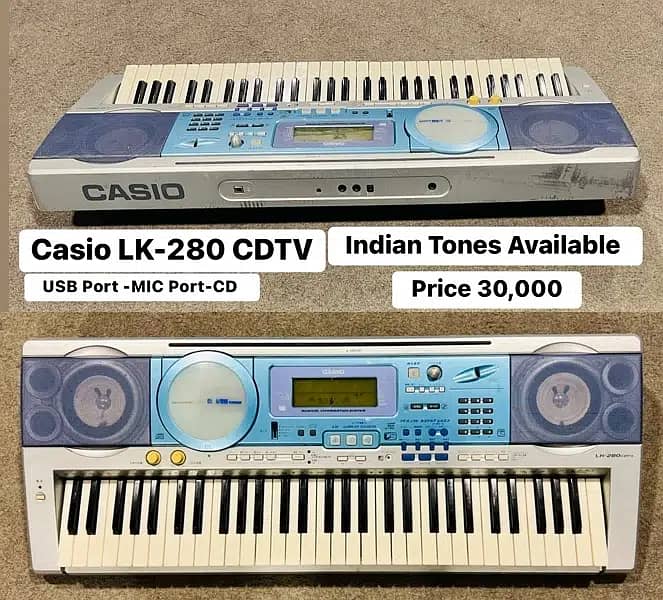 Casio WK-200 keybaord piano Casio WK-220 Ctk-601 Ctk-541 Ctk-620L 5