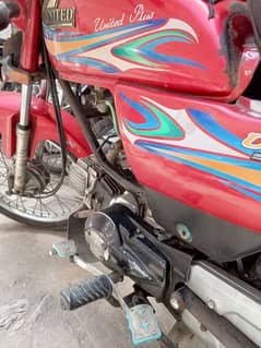 United 100cc bike new condition serious buyers only contact 0