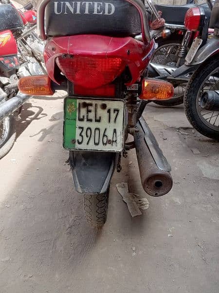 United 100cc bike new condition serious buyers only contact 1