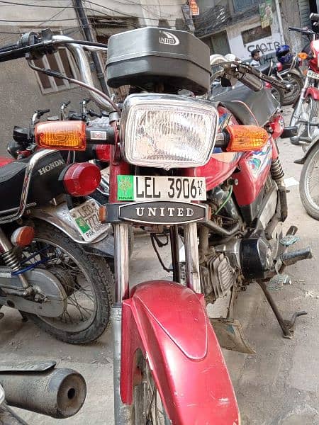 United 100cc bike new condition serious buyers only contact 2