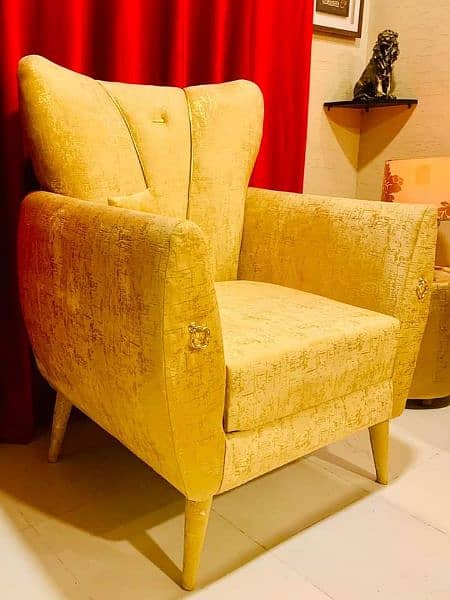 sofa 5n7 setar / l shape sofa / bedroom chair / sofa repairing 2