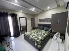 for rent fully luxury furnished apartment available in bahria town lhr