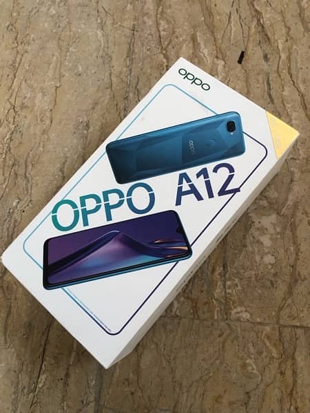 Oppo A12 original brand new box only 1