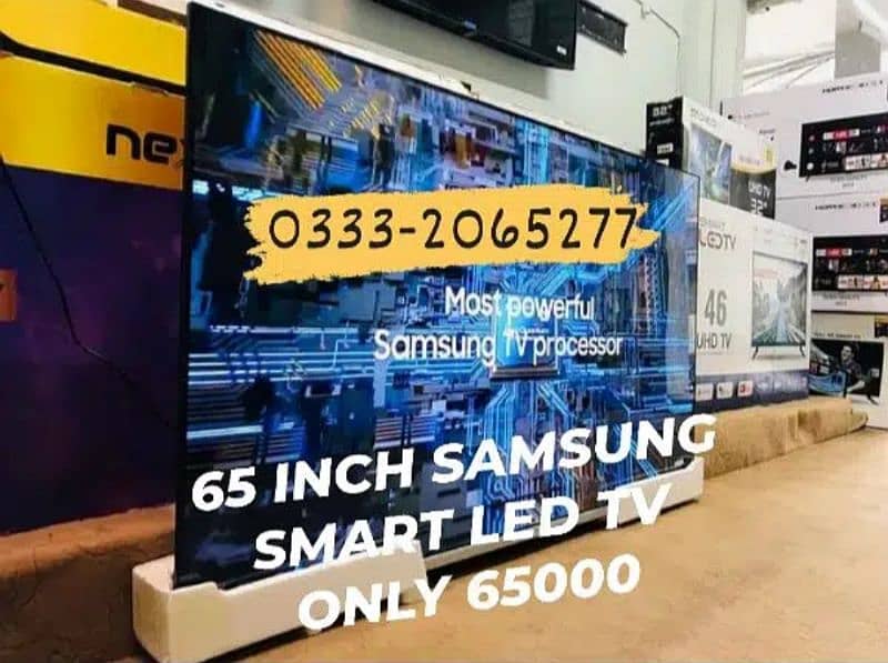 55 65 75 Inch Smart Led WIFI ANDROID YouTube tv Brand New whole Sale 3