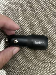 iphone 15 pro max 100% original belkin car charger hy