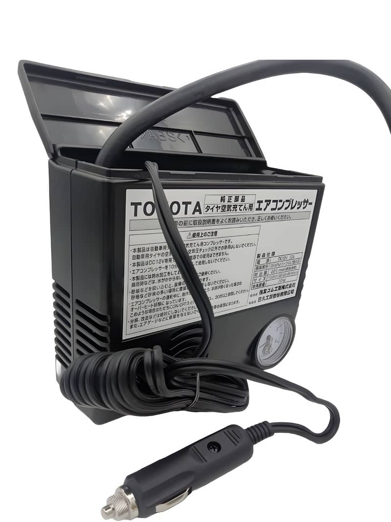 Toyota Car air pump, Car air compressor, tire inflator, tyre inflator 1