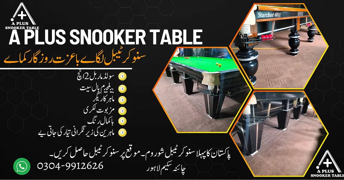 Snooker Table 5*10 | billiard Table | Pool Tables A Plus Snooker Table 8