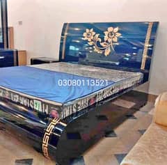Versace High Gloss Bed /Double Bed /Bed Set/ Bed /Furniture for sale