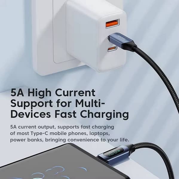 Toocki PD 100W 5A type c to c fast charging cable 2