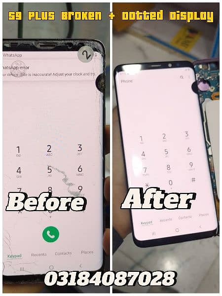 Glass Crack Change Samsung S10,S20,S21,S22,S23,Note20Ultra,Note10, 6