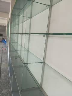 GLASS, WOOD BOX, CABLE TRAY 0