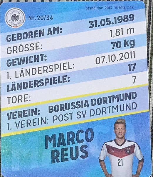 Marco Rues Card 3