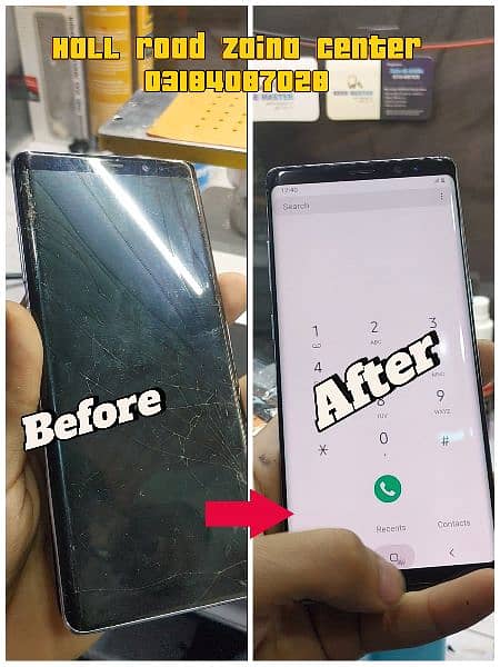 Crack Display repair Samsung S10,S20,S21,S22,S23,Note20Ultra,Note10, 2