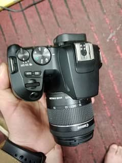 Canon 250d with lens 18 55 stm complete accessories K sat