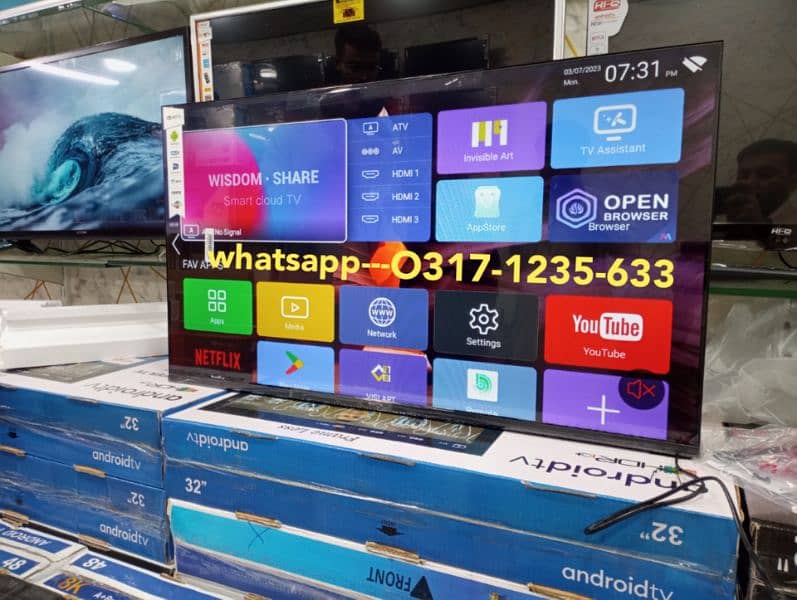 43" Led tv Smart /Android tv new Arrivals (32" 48" 55" 65" 75" 85") 4