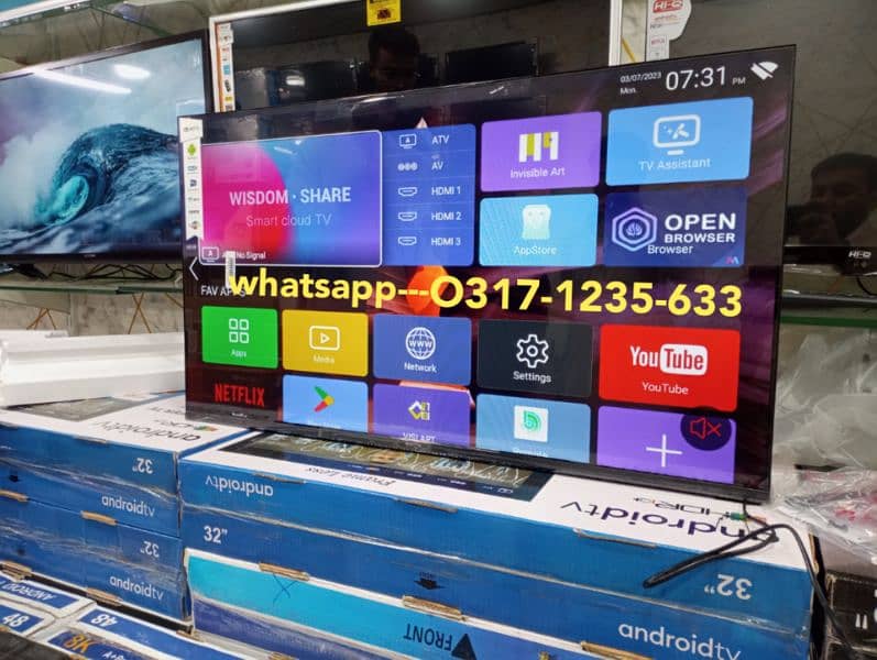 43" Led tv Smart /Android tv new Arrivals (32" 48" 55" 65" 75" 85") 7