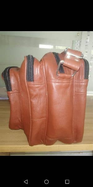 pure leather beg locally hand made 3