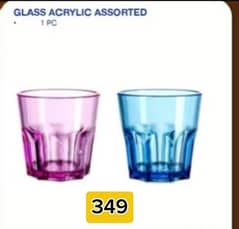 acrylic glass assorted 0