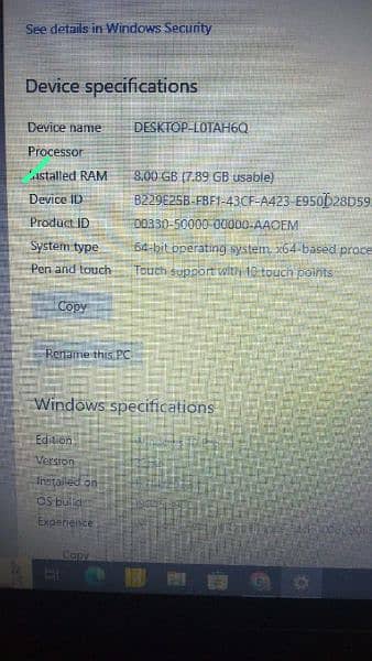 Dell Core i5 Vpro– 5th Gen,
8GB Ram,
466GB HDD 6