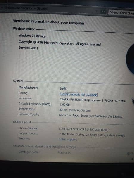 Dell latitude d600 laptop 3