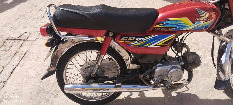 70 cc bike Honda 21 model good condition 3