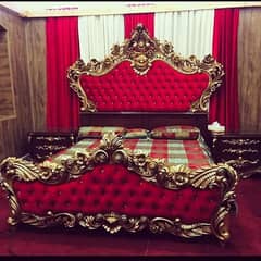 bed set, double bed, king size bed, bedroom furniture, bedroom set