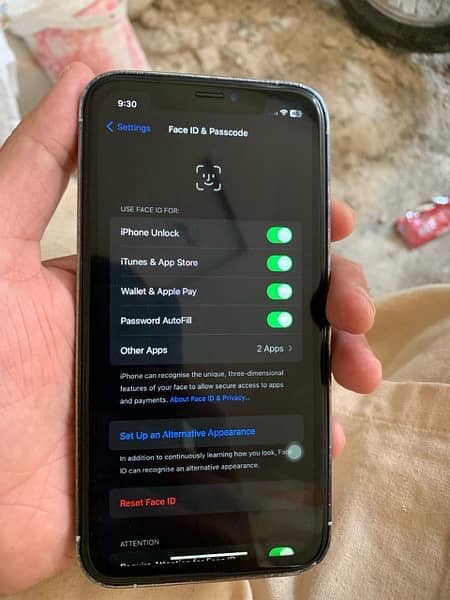iPhone XR converted to iPhone 13 Pro  128gb official PTA approved. 9