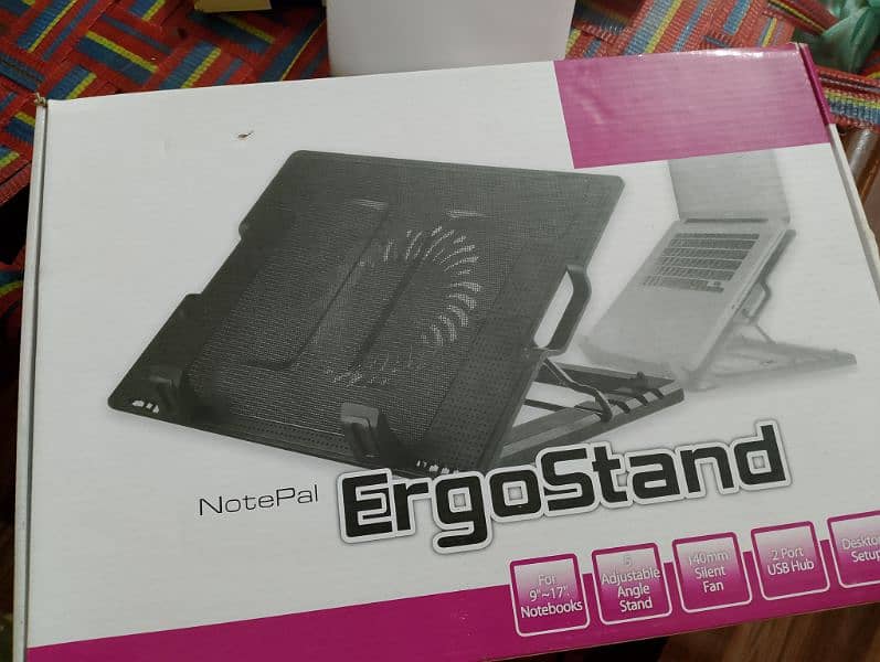 NOTEPAL ERGOSTAND NOTEBOOK STAND & COOLING PAD 0