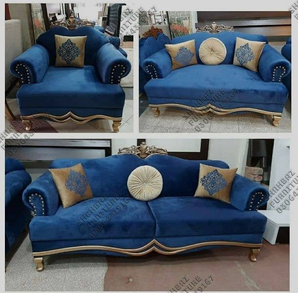 wooden Sofa/Sofa set/L Shape Sofa Set/Luxury Sofa Set/Furniture 15