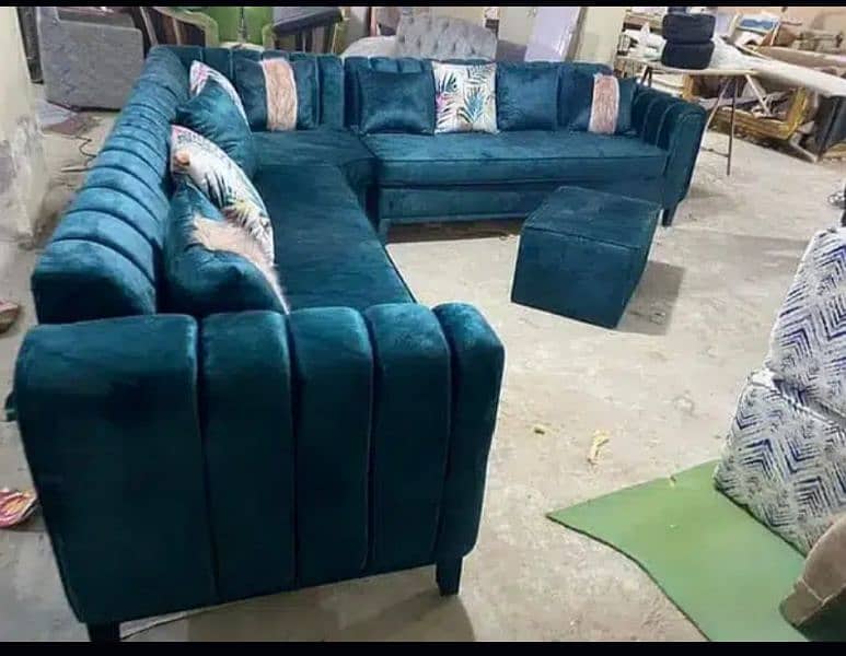 wooden Sofa/Sofa set/L Shape Sofa Set/Luxury Sofa Set/Furniture 7
