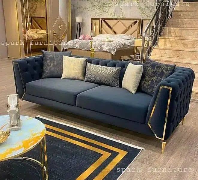 wooden Sofa/Sofa set/L Shape Sofa Set/Luxury Sofa Set/Furniture 11