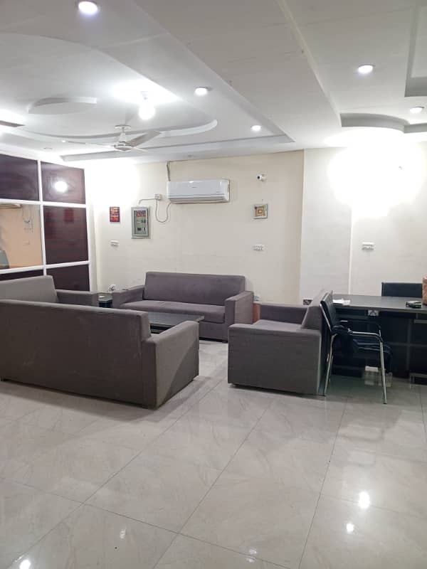 5 Marla fully furnished modern office for rent in Bahria Town Lahore 1