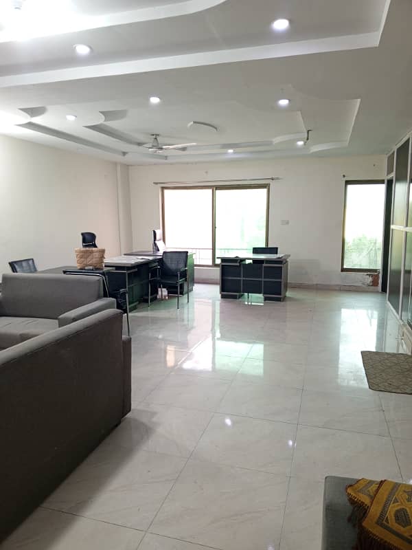 5 Marla fully furnished modern office for rent in Bahria Town Lahore 3
