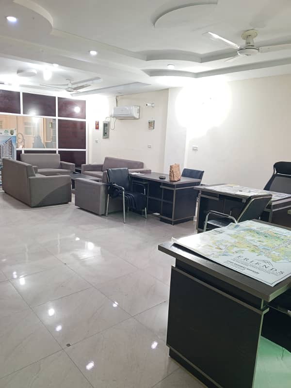 5 Marla fully furnished modern office for rent in Bahria Town Lahore 7