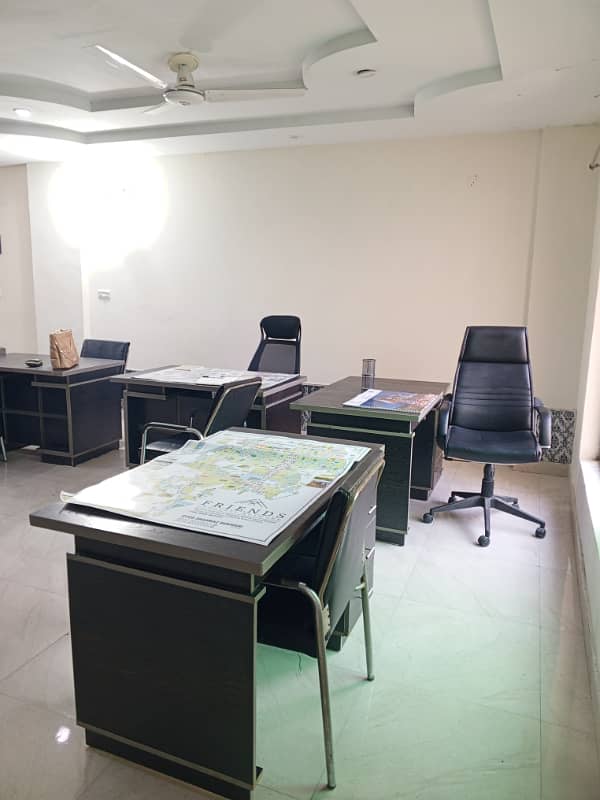 5 Marla fully furnished modern office for rent in Bahria Town Lahore 8