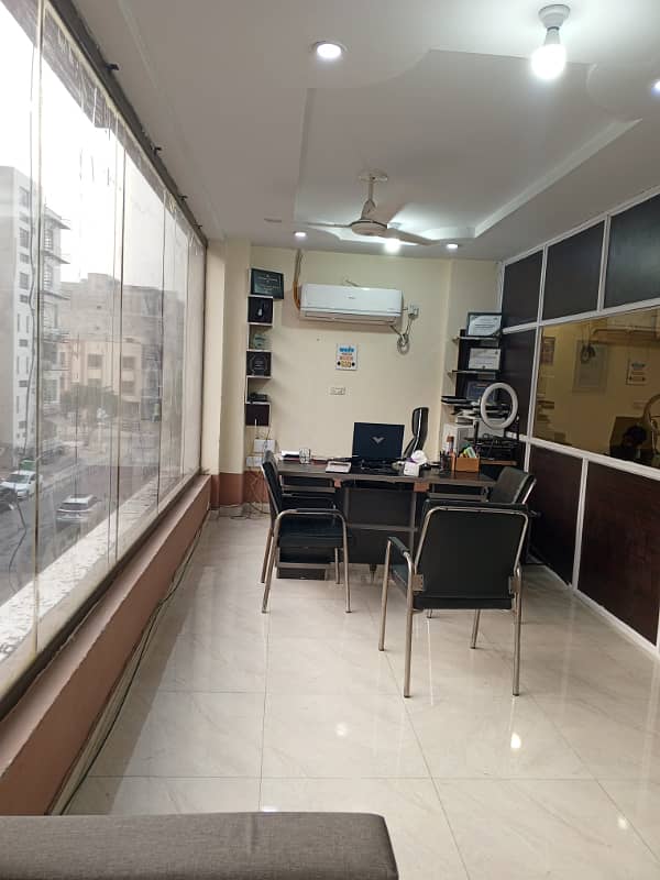 5 Marla fully furnished modern office for rent in Bahria Town Lahore 13