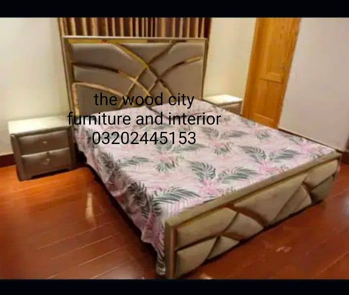 double bed bed room set king size bed 3