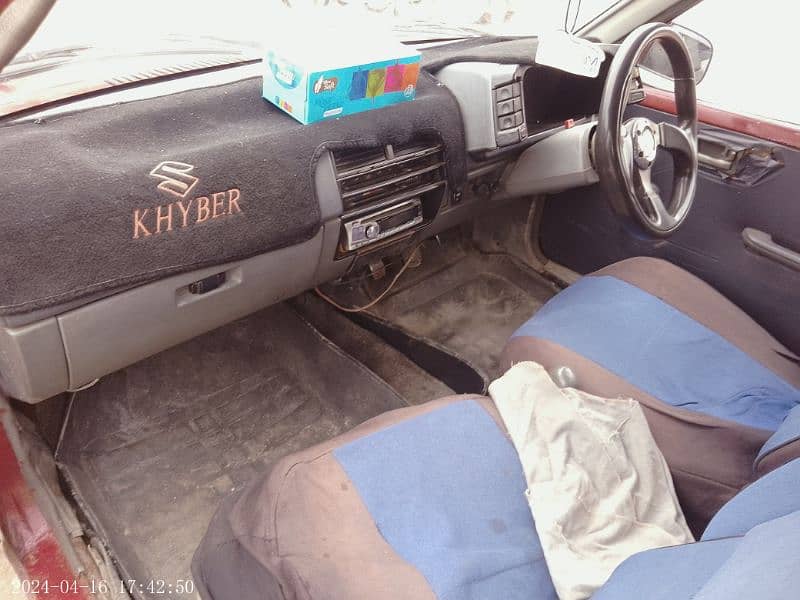Suzuki Khyber car urgent  sale 6