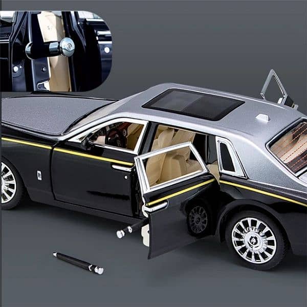 1:24 Rolls Royce Phantom Alloy Car Model Diecast Metal Toy 2