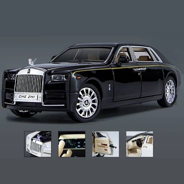 1:24 Rolls Royce Phantom Alloy Car Model Diecast Metal Toy 6