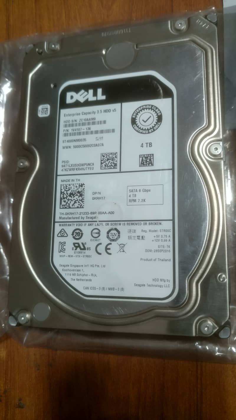 4TB Hard Drive 7200RPM 100% Health Warranty Full of Games and Movies 1