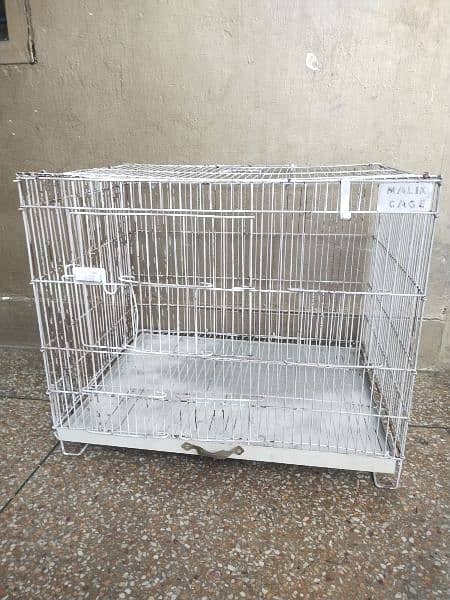 2 Foldable Cages with free Breeding Box full new 1