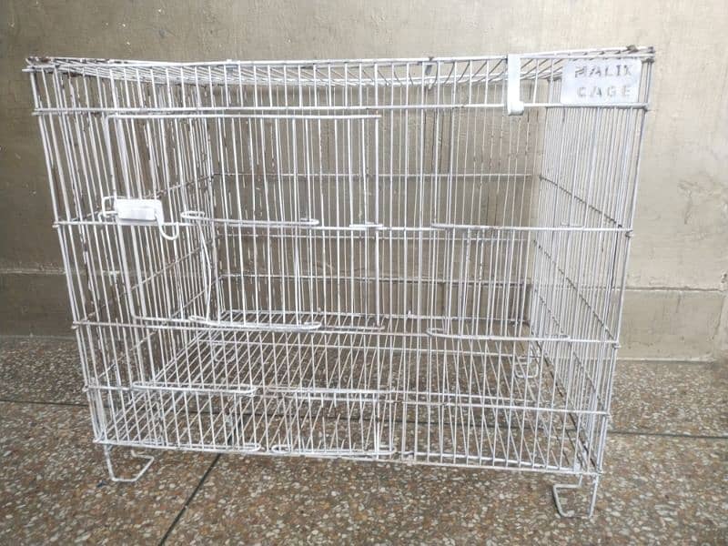 2 Foldable Cages with free Breeding Box full new 2